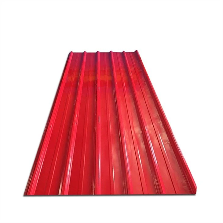 แผ่นหลังคาเหล็กชุบสังกะสี PPGI