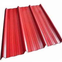 แผ่นหลังคาลูกฟูกสี PPGL Aluzinc