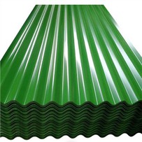 แผ่นหลังคาลูกฟูกเหล็ก Galvalume เคลือบสี