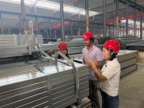 ลูกค้าชาวอเมริกันเยี่ยมชมโรงงาน GNEE STEEL